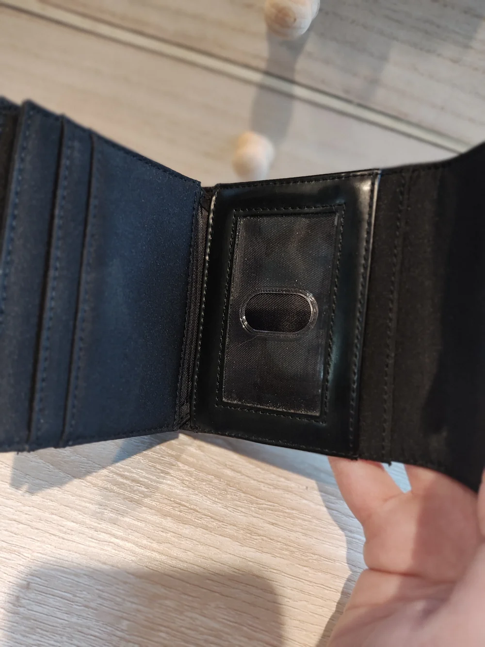 Nine West Black Patent Wallet